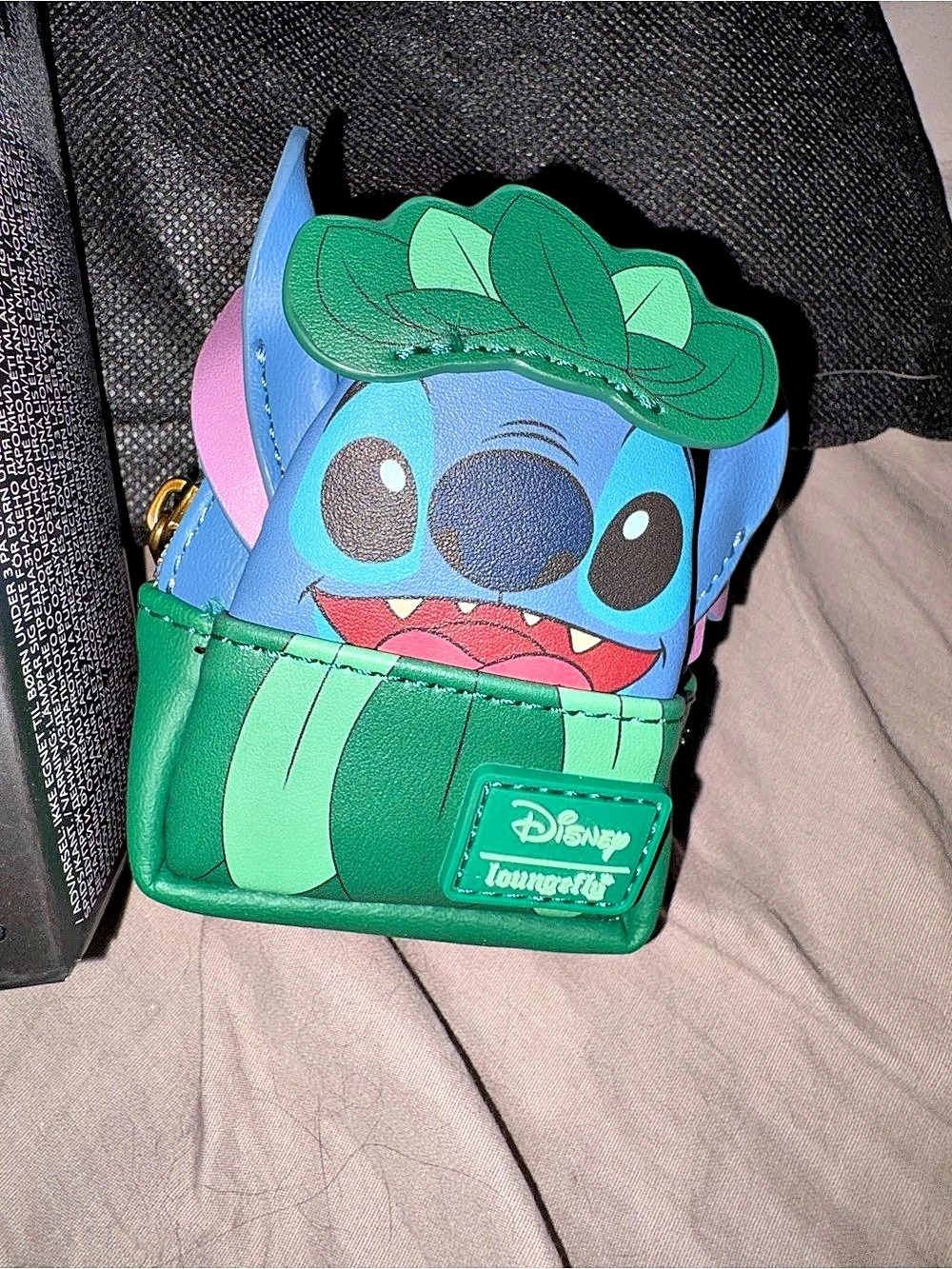 Disney Stitch 3D Mini Backpack Mystery Bag Charm Green & Blue NWT